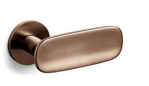 Olivari Conca Lever Passage Set on Low Round Rose