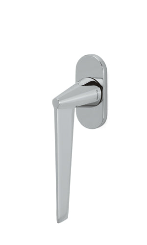 Olivari Cono 3 Point Turn / Op Window Handle Standard Ovel Rose