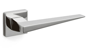 Olivari Denver Lever Set on Horizontal Square Plate