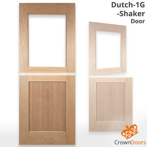 Dutch-1G-Shaker Internal Door - Unglazed