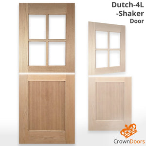 Dutch-4L-Shaker Internal Door - Unglazed