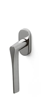Olivari Fin 3 Point Turn / Op Window Handle Low & Standard Ovel Rose Options