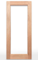 Wooden French door labeled 'French 1G Door' with 'Crown Doors' logo on a white background