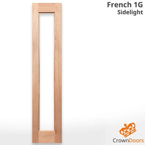 French 1G SL Internal Door - Unglazed