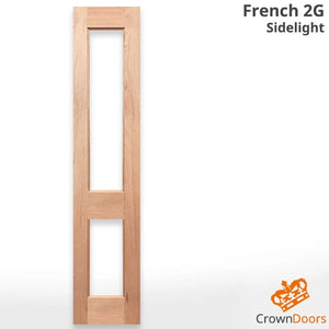 French 2G SL Entrance Door - Unglazed