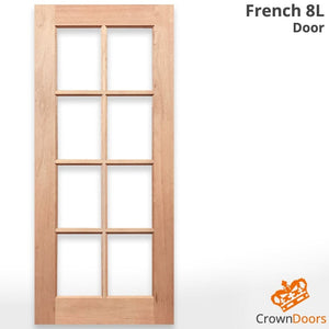 French 8L Internal Door - Unglazed