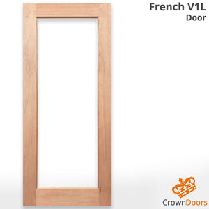 French V1G Internal Door - Unglazed