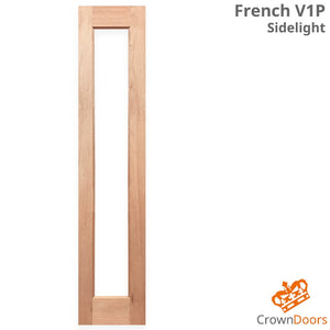 French V1L SL Internal Door - Unglazed