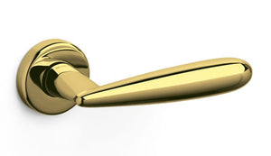 Olivari Futura Lever Fixed 1/2 Set on Low Round Rose