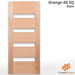 Grange 4G SQ Modern Entrance Door - Unglazed