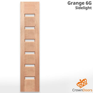 Grange 6G Modern SL Entrance Door - Unglazed