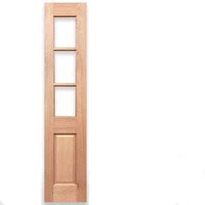 BAL12.5 Half French 6L1P SL Internal Door - Unglazed