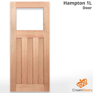 Hampton-1G Entrance Door - Unglazed