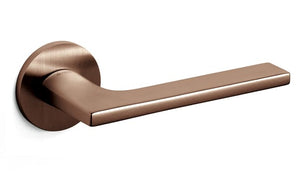 Olivari Lotus Lever Passage Set on Low Round Rose