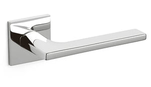 Olivari Lotus Q Lever Passage Set on Standard Square Rose
