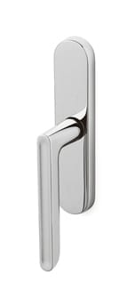 Chrome window handle on a white background