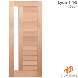 Lyon-1-1G Entrance Door - Unglazed