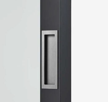 Corinthian Attica 2200mm Face of Wall Track & 600mm Pull Handle - Square
