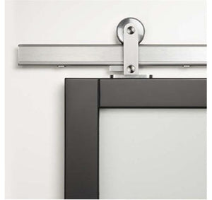 Corinthian Attica 2200mm Face of Wall Track & 600mm Pull Handle - Square