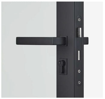 Corinthian Attica Key Lock Set - Square