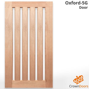 Oxford 5G Modern Entrance Door - Unglazed
