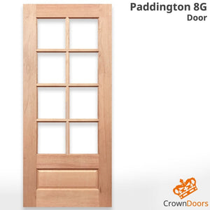 Paddington 8L Entrance Door - Unglazed