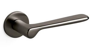 Olivari Plume Lever Furniture Set on Low Round Rose