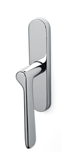 Chrome window handle on a white background