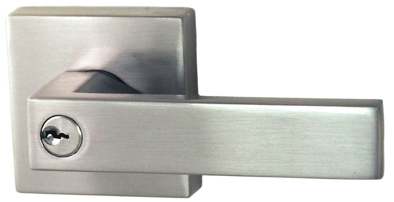 Nidus Lonsdale Square Key in Lever Entrance Set  Visual Chrome