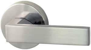 Nidus Lonsdale Round Lever Passage Set  Visual Chrome