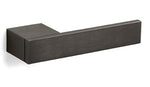 Rectangular black object on a white background