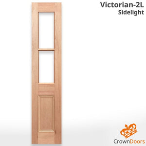 Victorian-2L SL Entrance Door - Unglazed